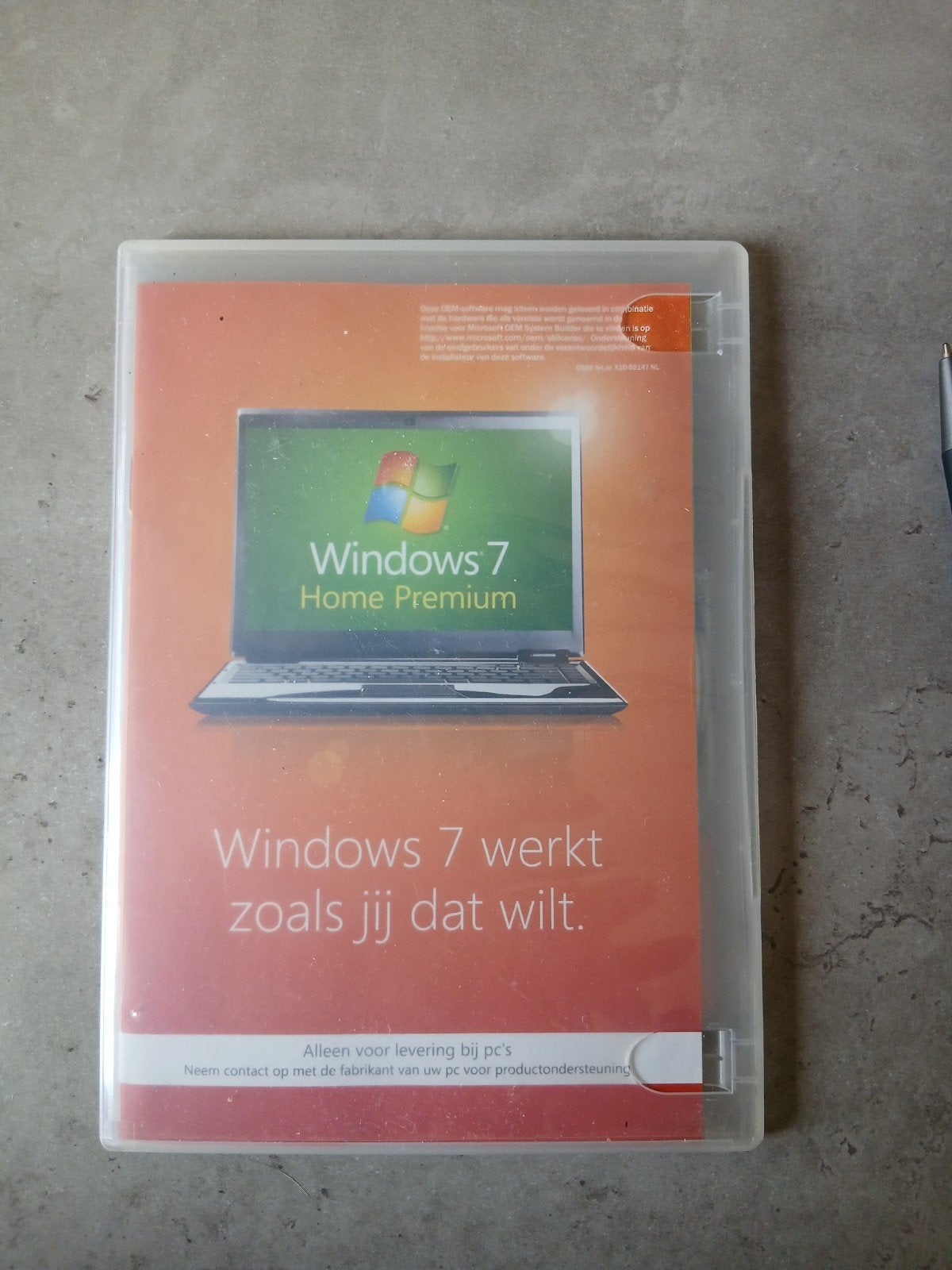Windows 7 Home Premium OEM Software (DVD), Computers en Software, Ophalen of Verzenden, Zo goed als nieuw, Windows