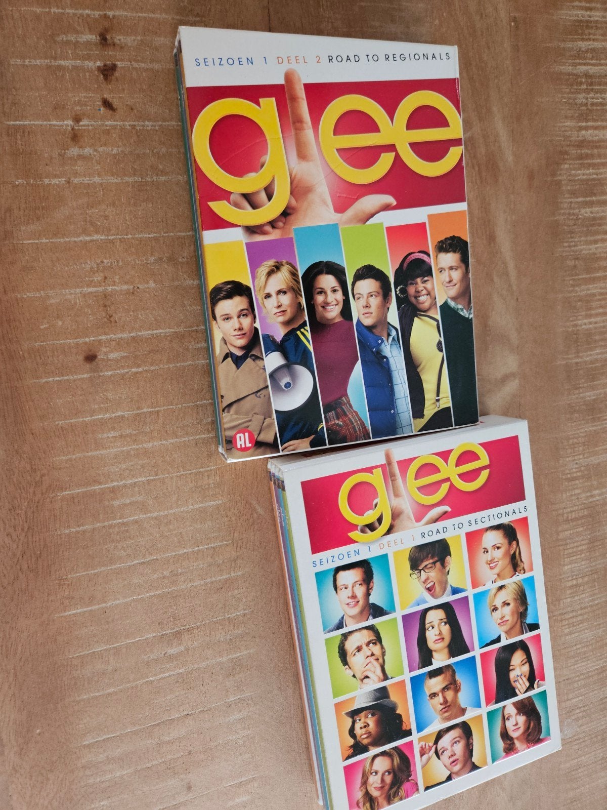 Glee Seizoen 1 Deel 1 & 2 DVD Boxset, Seizoen 1, Nederlands, Ophalen of Verzenden, Komedie