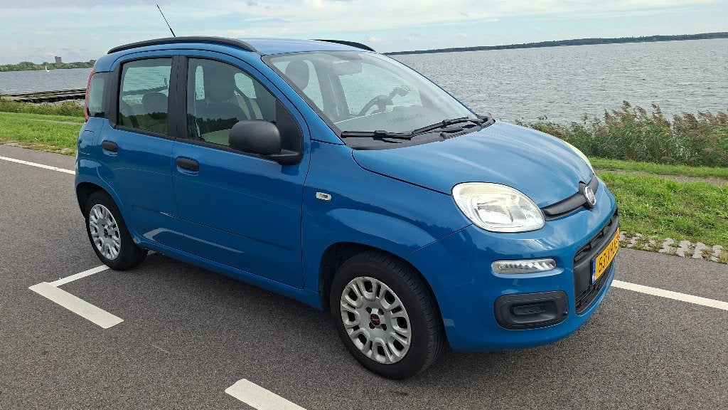 Fiat Panda TwinAir Turbo Met Airco! 2012, 139.260 km, Blauw, Voorwielaandrijving, Euro 5, Stof, 40 €/maand