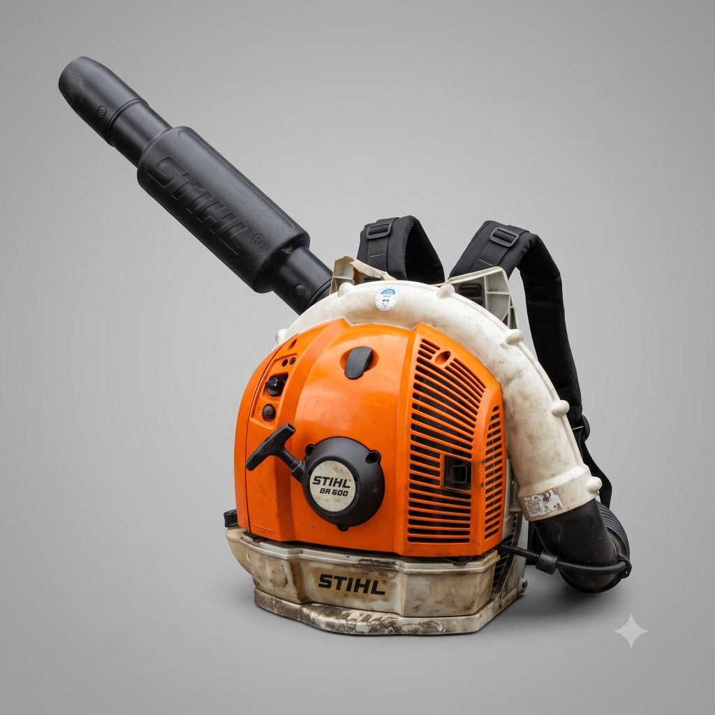 Stihl BR 600 Magnum Bladblazer | Ruggedragen, Gebruikt, Ruggedragen, Ophalen of Verzenden, Stihl