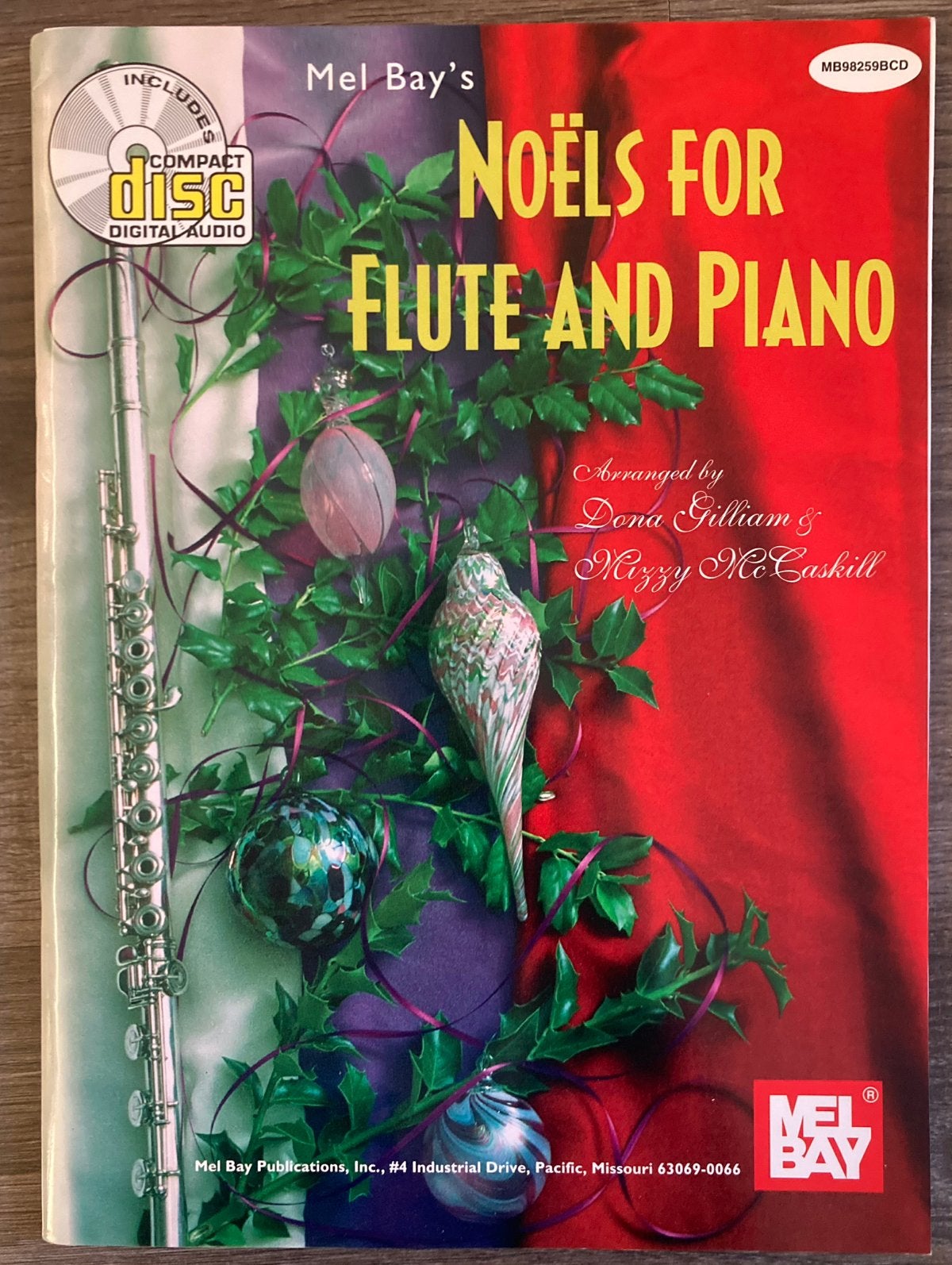 NOËLS FOR FLUTE AND PIANO - May Bay, Ophalen of Verzenden, Gebruikt