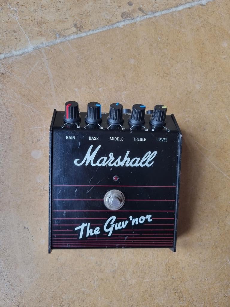 Marshall The Guv'nor Distortion Pedaal, Muziek en Instrumenten, Effecten, Ophalen of Verzenden, Gebruikt, Distortion, Overdrive of Fuzz