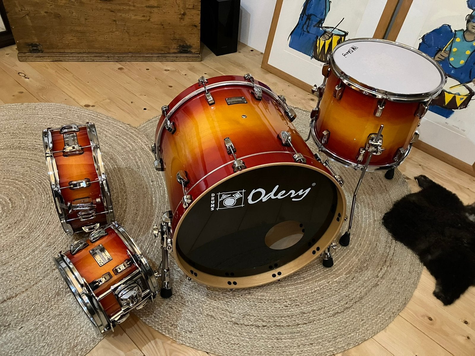 Odery Eyedentity maple + hardware en tassenset, Ophalen of Verzenden, Zo goed als nieuw, Overige merken