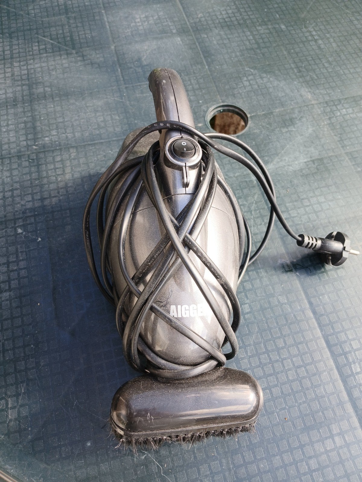 AIGGER ZB300-238FCVH5617A Handstofzuiger 600W, Witgoed en Apparatuur, Ophalen, Gebruikt, Kruimeldief, Minder dan 1200 watt