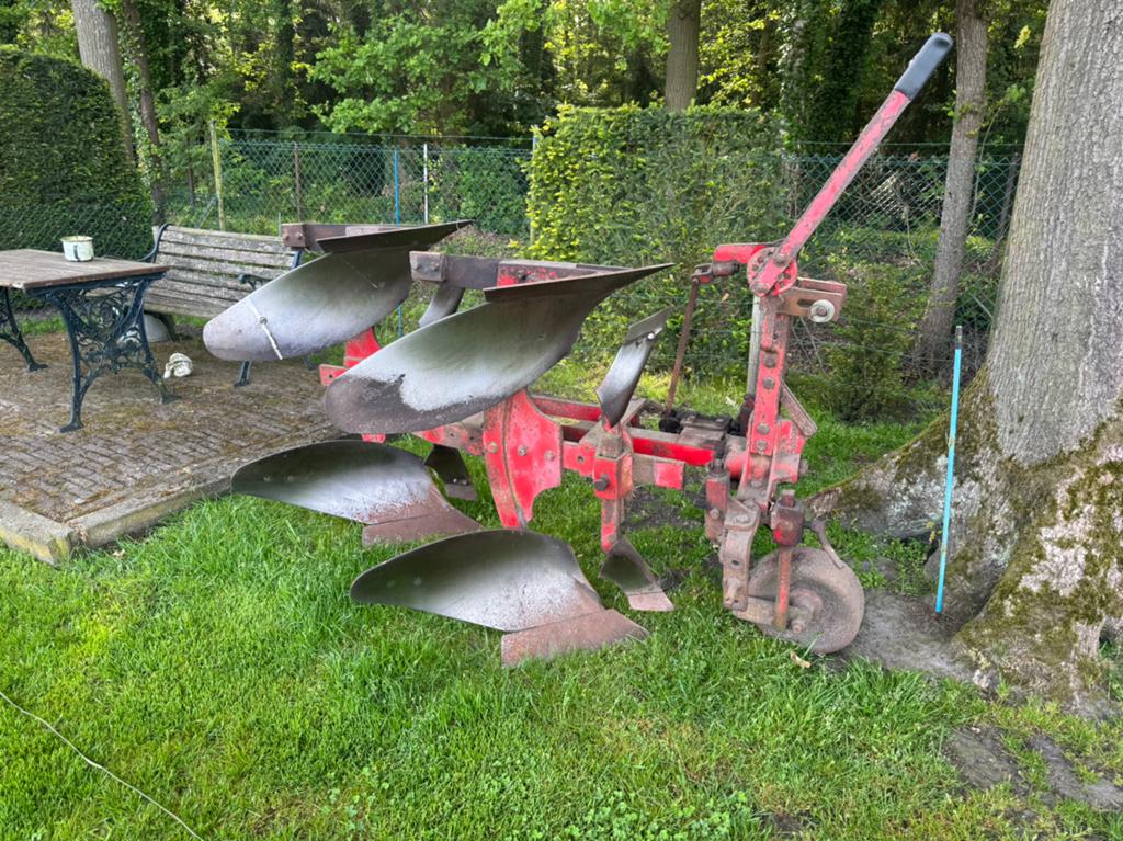 Goudland wentelploeg ploeg oldtimer wedstrijdploeg 2 schaar, Ophalen of Verzenden, Tuinaarde