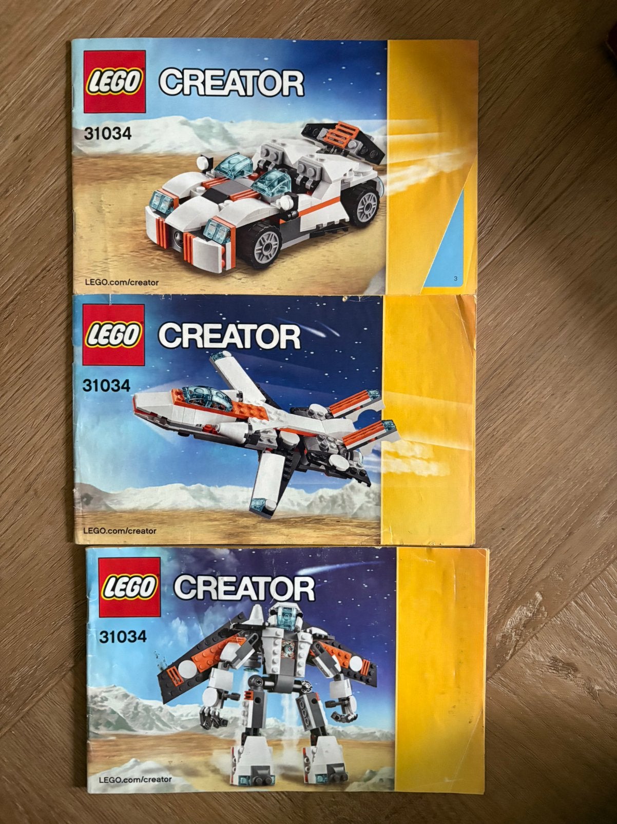 Tego 31034, Ophalen, Zo goed als nieuw