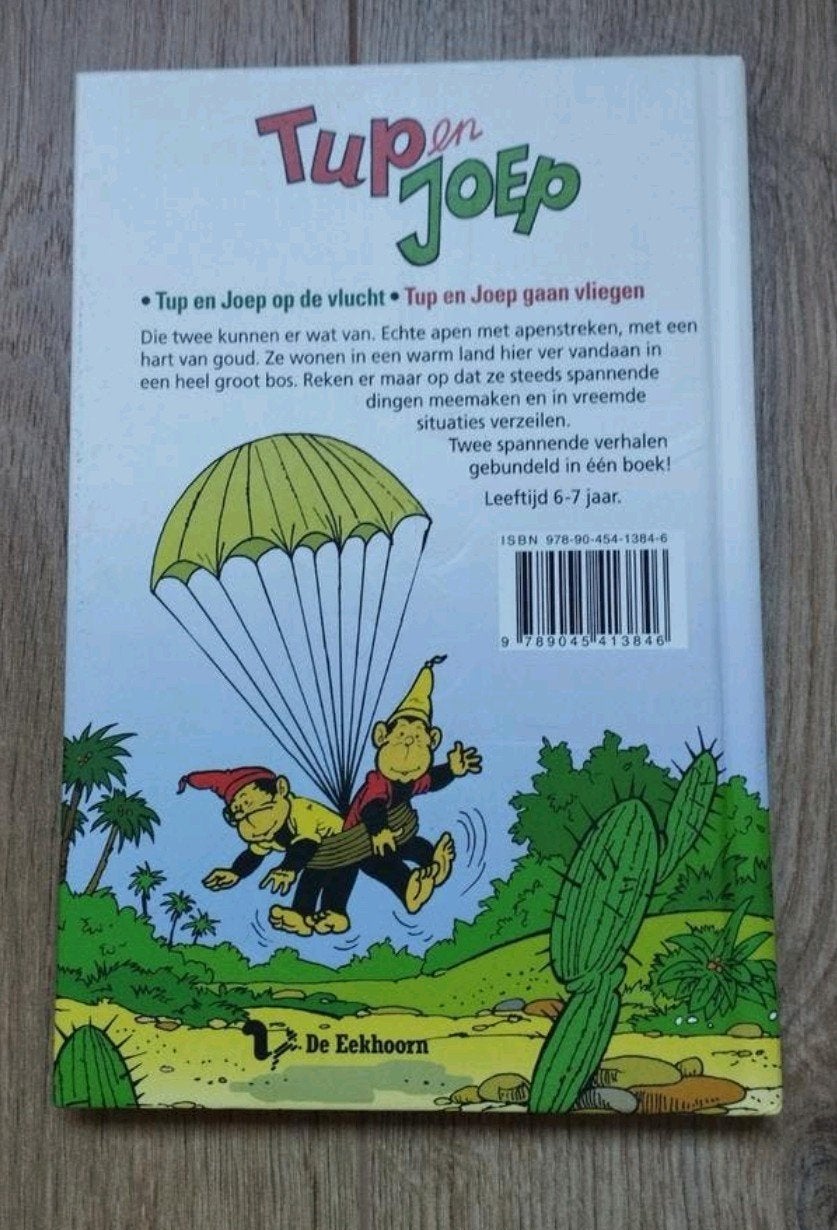 Tup en Joep op de vlucht / Tup en Joep gaan vliegen, Boeken, Kinderboeken | Jeugd | onder 10 jaar, Ophalen of Verzenden, Zo goed als nieuw