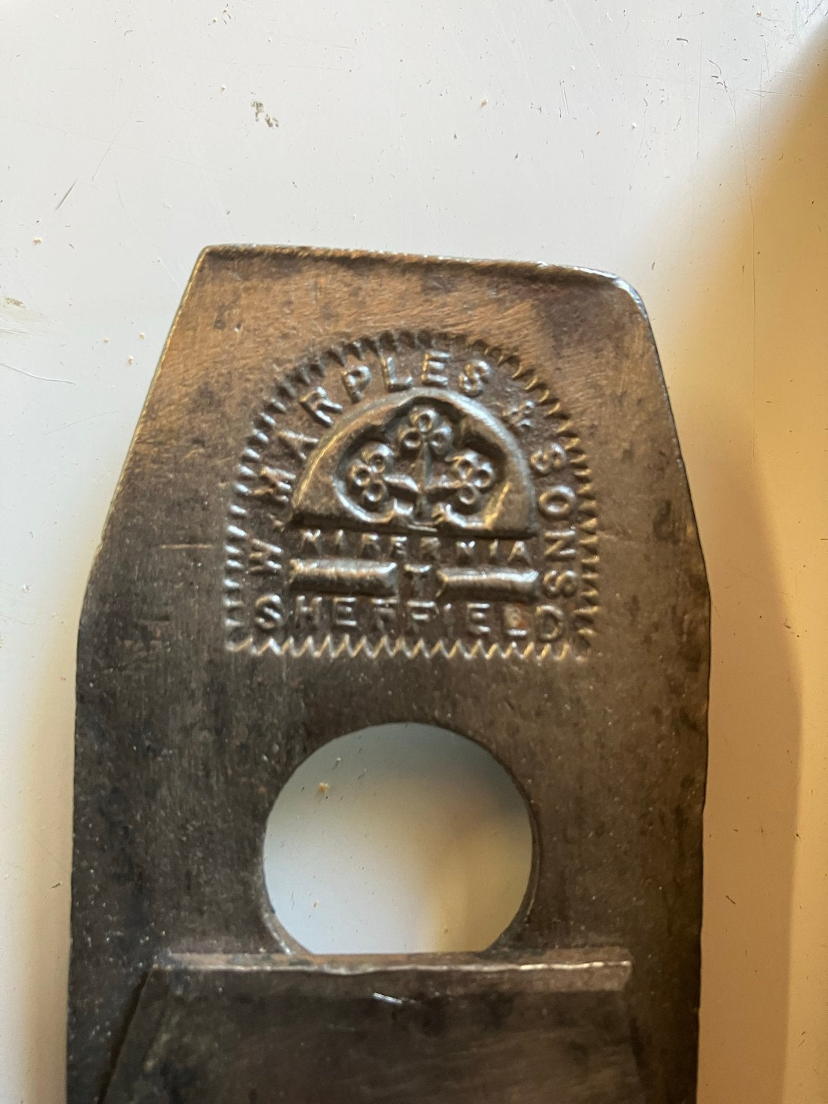 Antieke houten schaaf met Marples & Sons Sheffield blad, Ophalen of Verzenden
