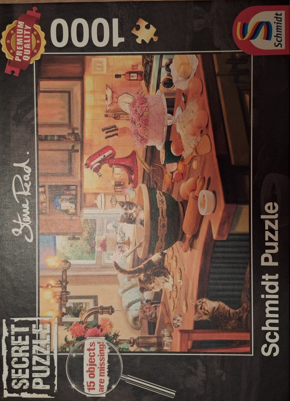 Scheidt legpuzzel 1000 st, Ophalen of Verzenden, 500 t/m 1500 stukjes, Zo goed als nieuw