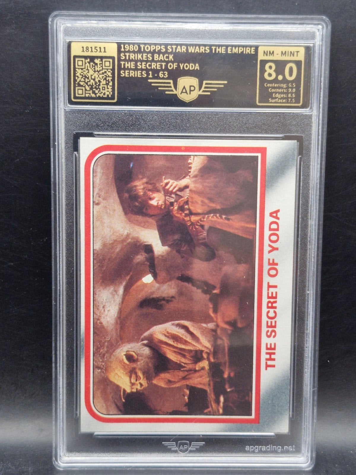 Star wars 1980 the secret of yoda #63 AP 8, Verzenden, Zo goed als nieuw, Actiefiguurtje