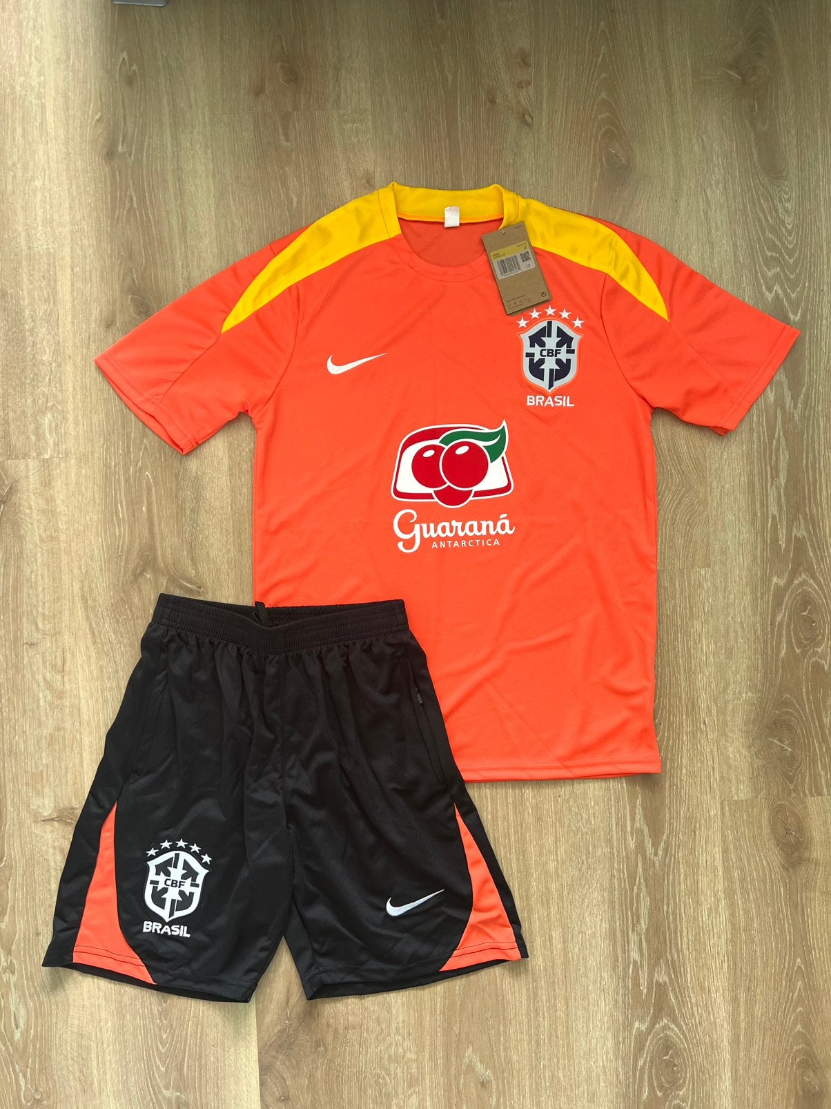 Brazilië zomerset oranje Maat S, Nieuw, Oranje, Ophalen of Verzenden, Nike