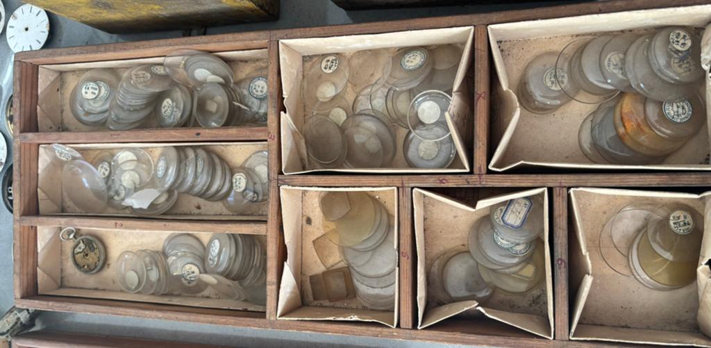 Zakhorloge glaasjes partij 200 stuks, Ophalen of Verzenden