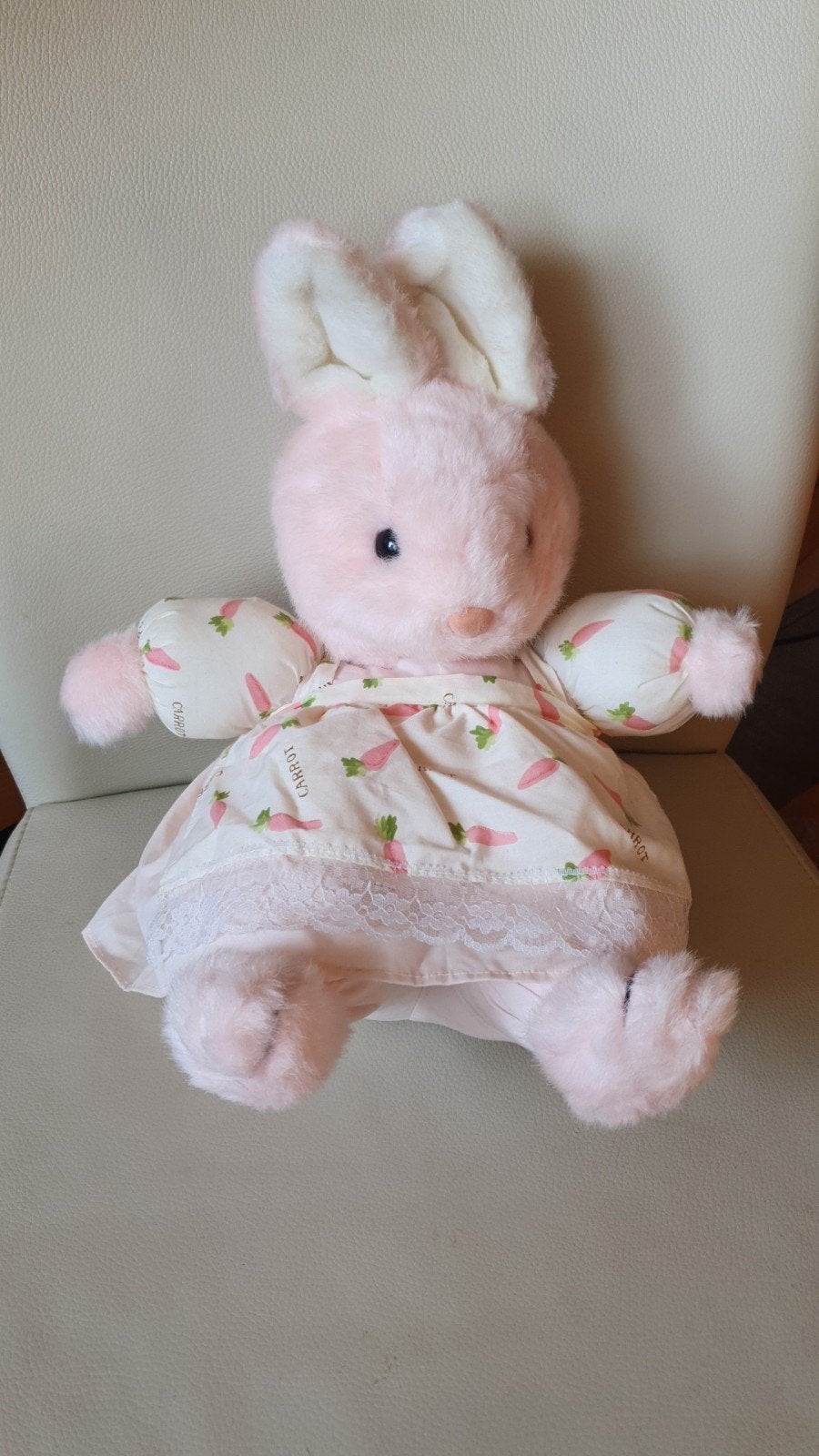 Grote Roze Pluche Konijn - Nieuw, Ophalen of Verzenden, Nieuw, Konijn