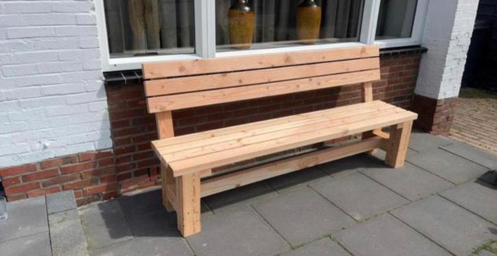 douglas tuinbankjes - stevig en nieuw, Ophalen of Verzenden, Nieuw, Hout