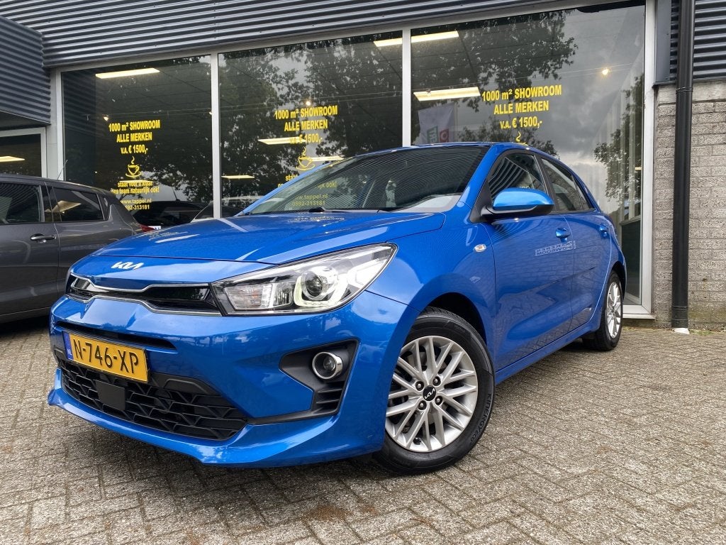 Kia Rio 1.0 T-GDi MHEV Dynamicline (bj 2022), Auto's, Voorwielaandrijving, 450 kg, Gebruikt, Euro 6