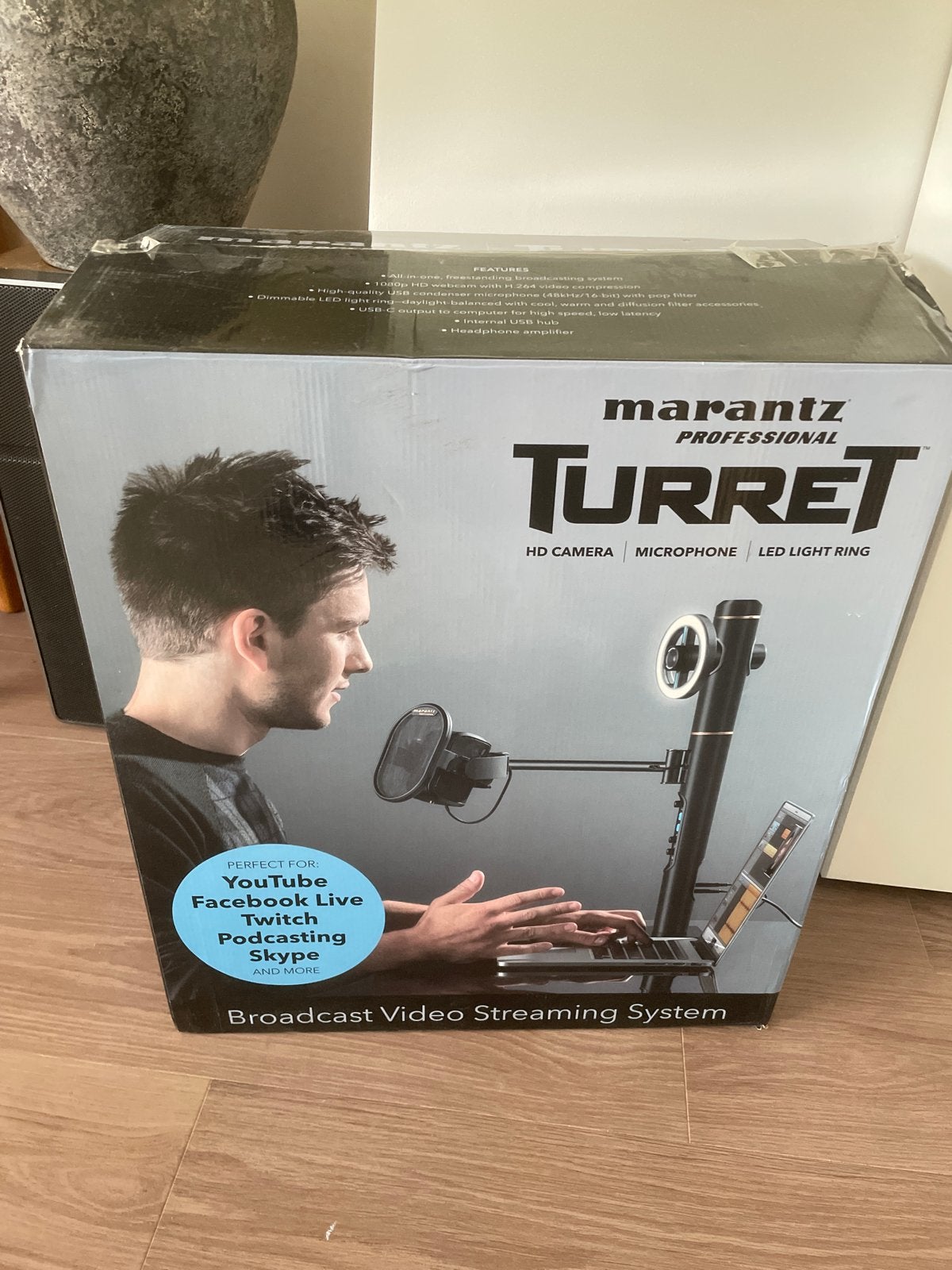 Marantz Professional Turret Broadcast Streaming Systeem, Ophalen, Zo goed als nieuw, Video
