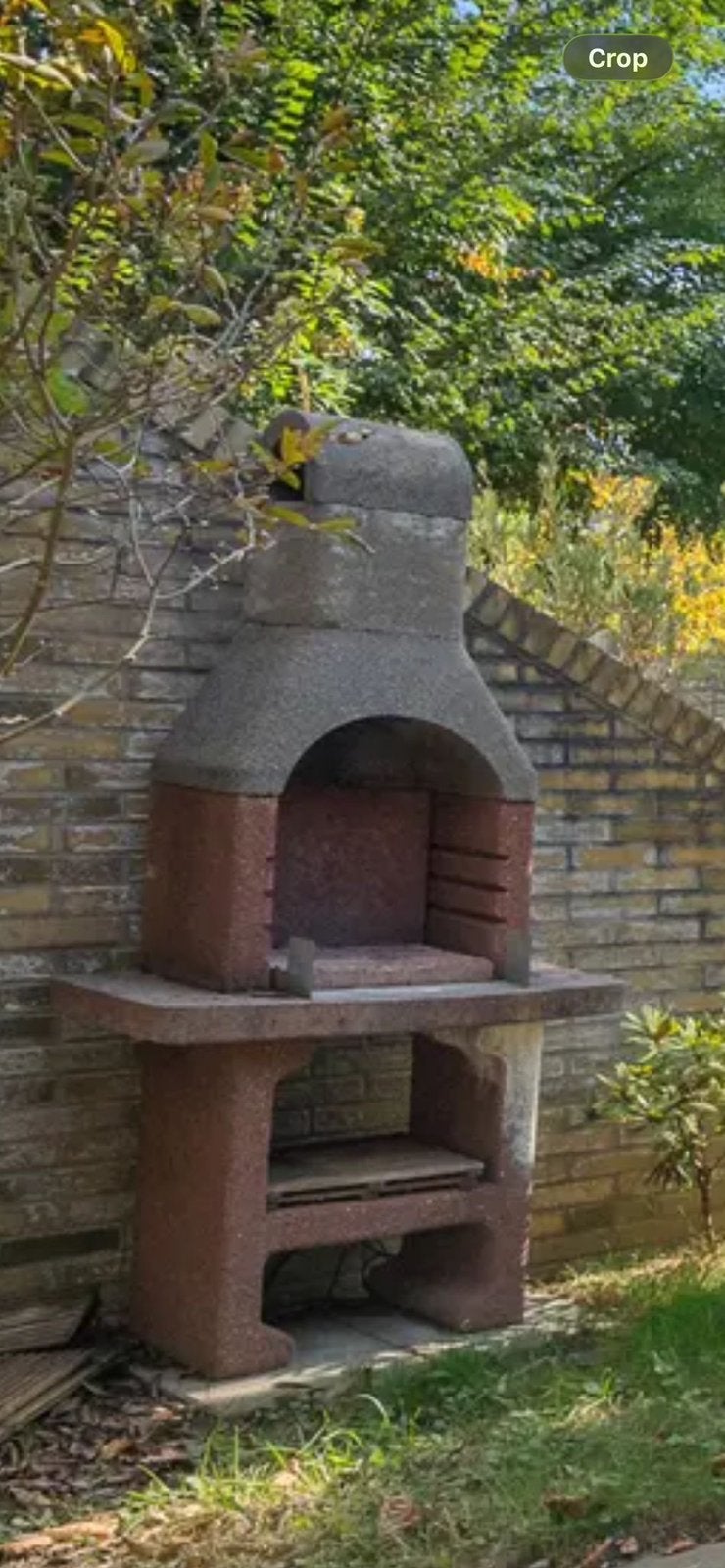 Stenen bbq gratis afhalen, Tuin en Terras, Ophalen, Gebruikt