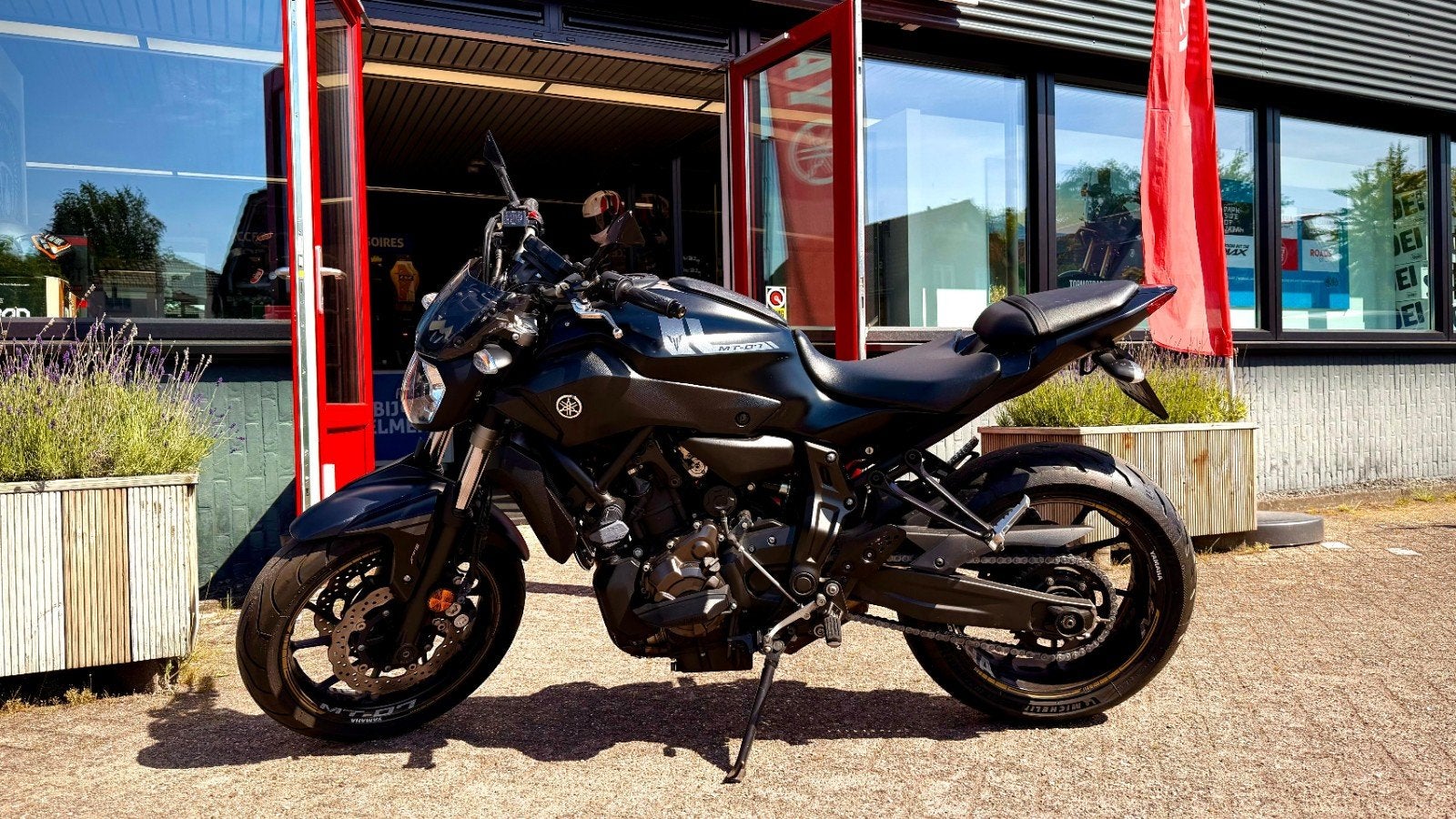 Yamaha MT-07 2018 | Nette staat | Sportuitlaat | Nieuwe band, Motoren, Motoren | Yamaha, Particulier, Naked bike, Ophalen