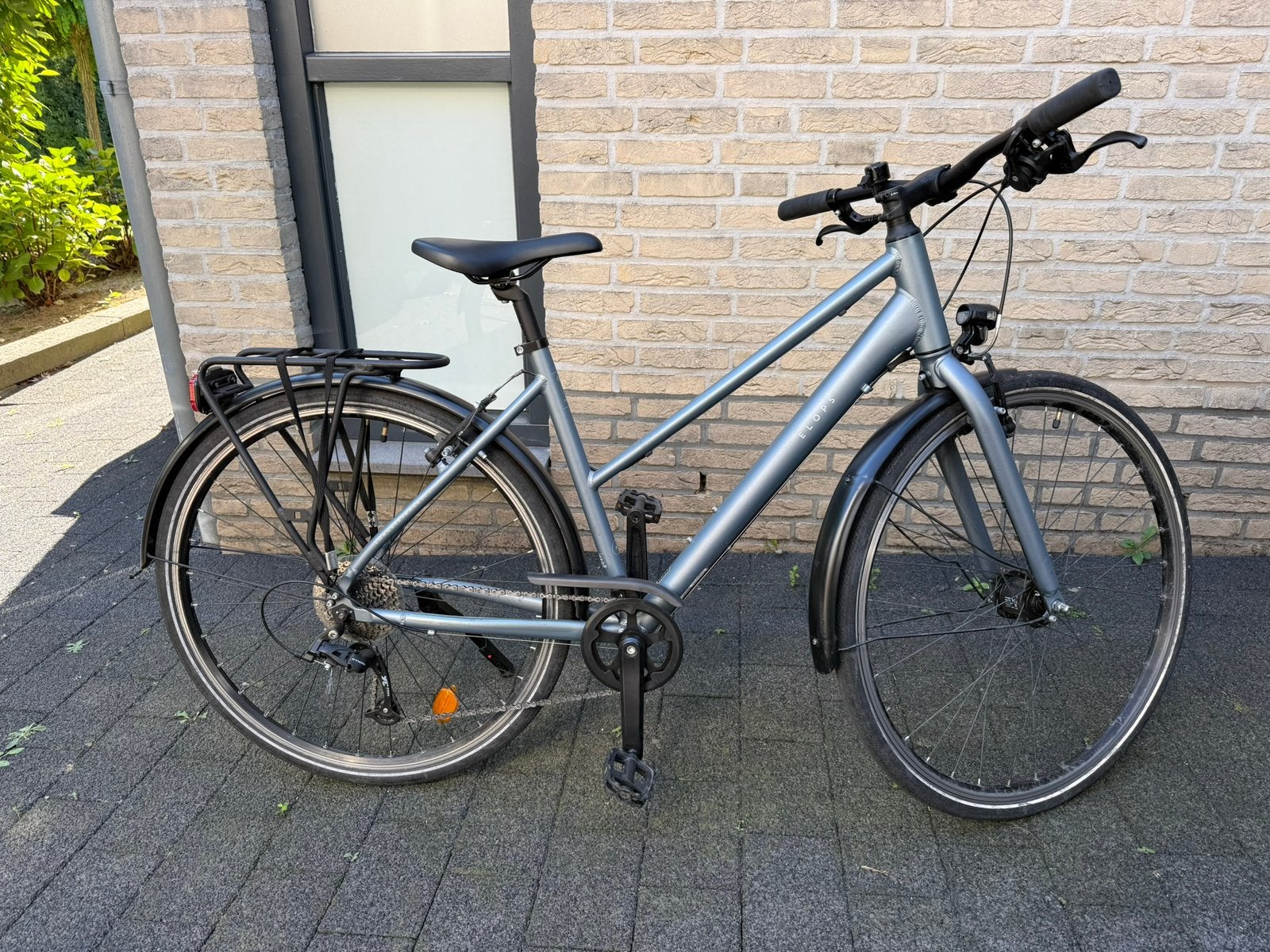 Mooie Elops damesfiets, Ophalen, Zo goed als nieuw, Minder dan 10 versnellingen, Overige merken