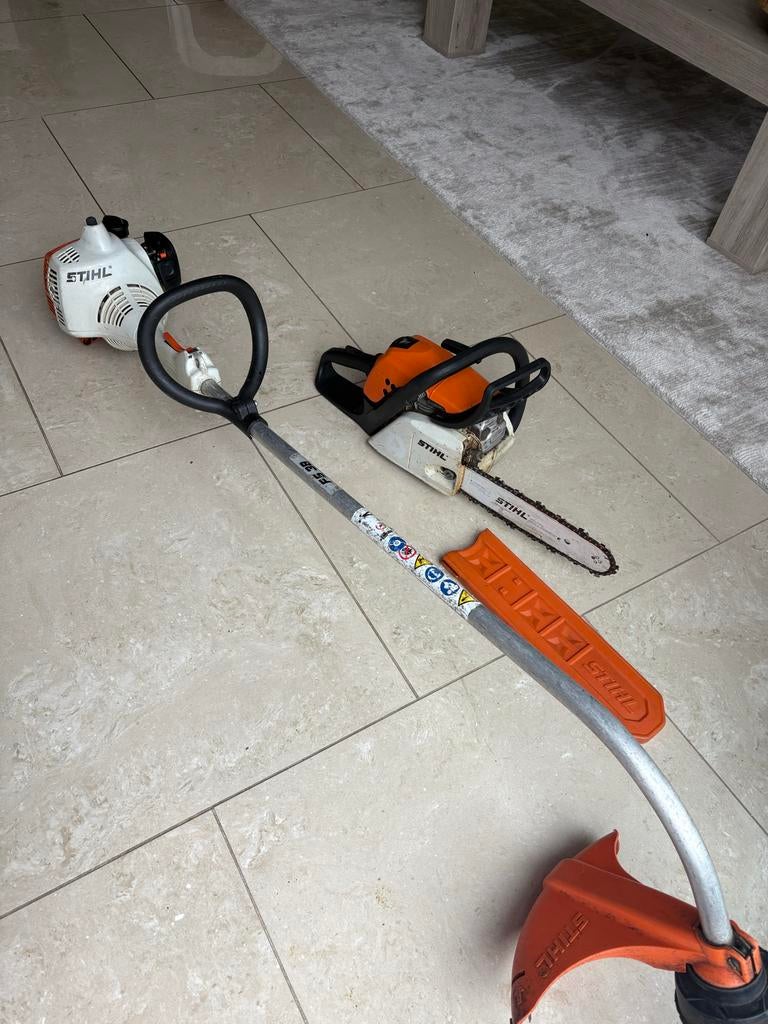 Stihl FS 38 Benzine Grasmaaier BJ 2017 - Topstaat, Ophalen, Zo goed als nieuw, Benzine