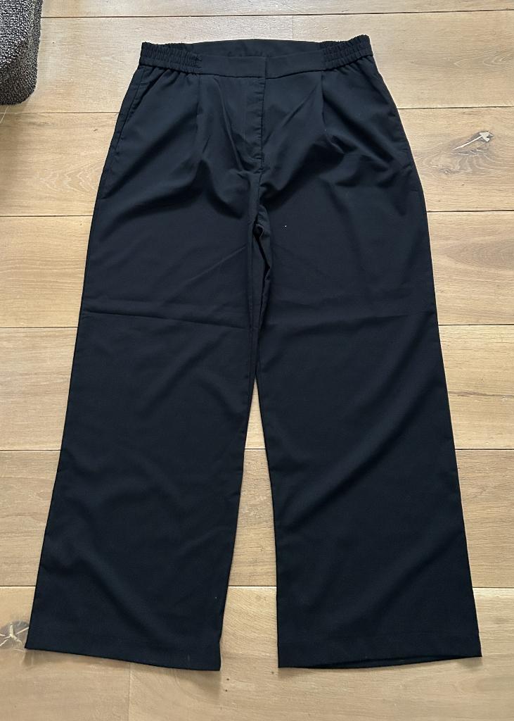 Wibra zwart pantalon / broek wide leg maat 46/48, Zwart, Maat 46/48 (XL) of groter, Nieuw, Ophalen of Verzenden