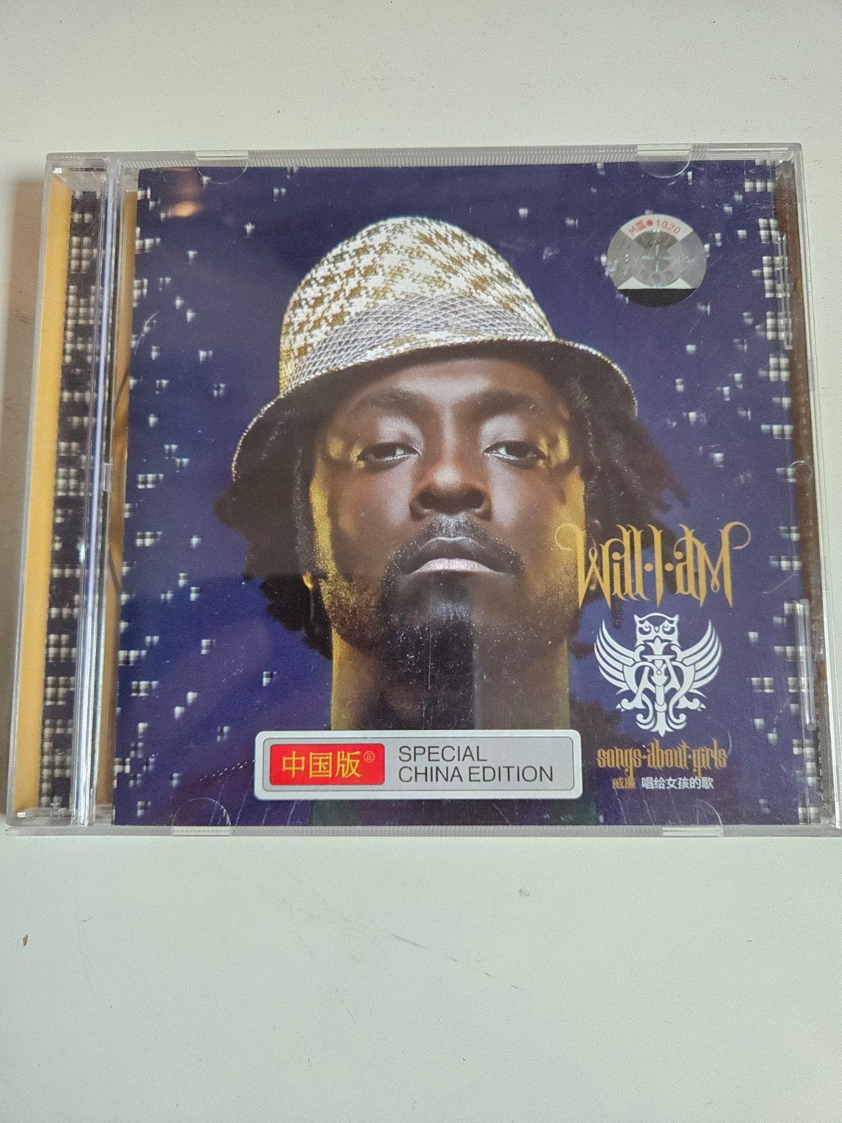 Will.i.am - Songs About Girls (Special China Edition) CD, Cd's en Dvd's, Ophalen of Verzenden, Zo goed als nieuw, Album, Import