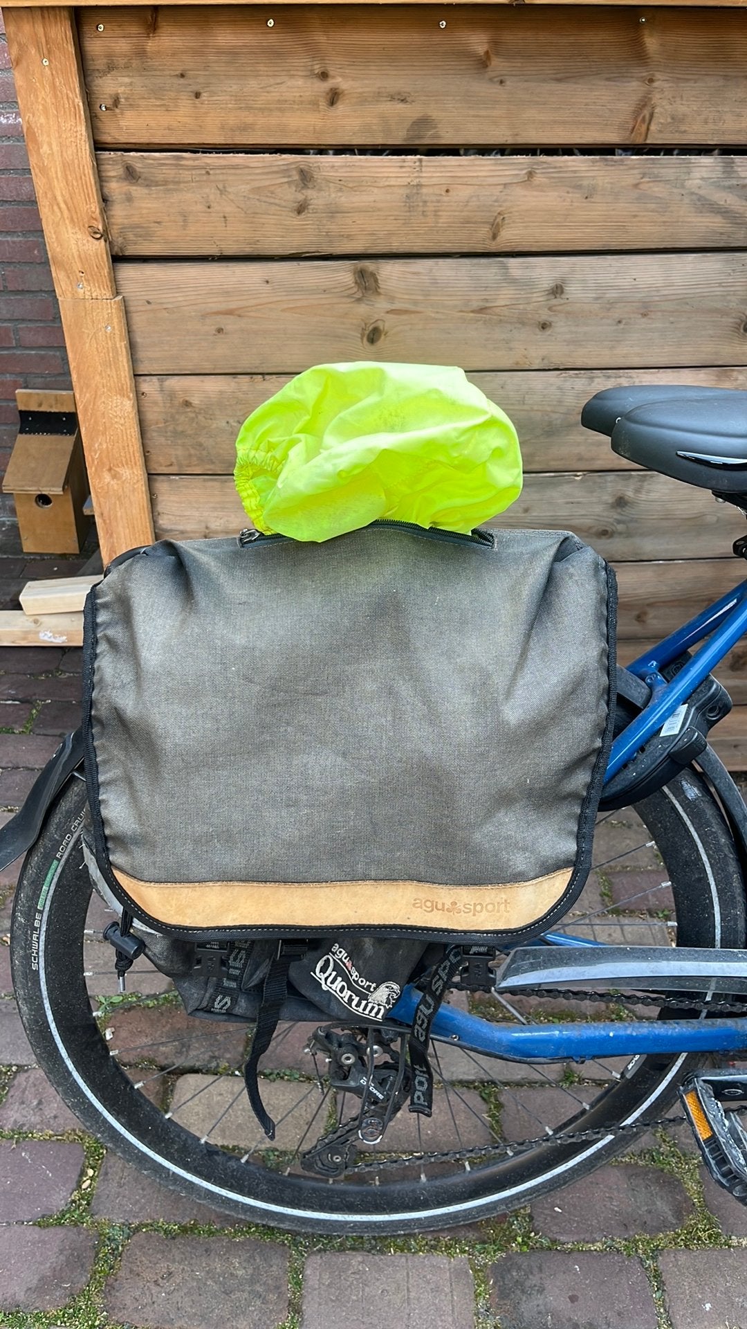 Fietstas Agu, Ophalen of Verzenden, Gebruikt