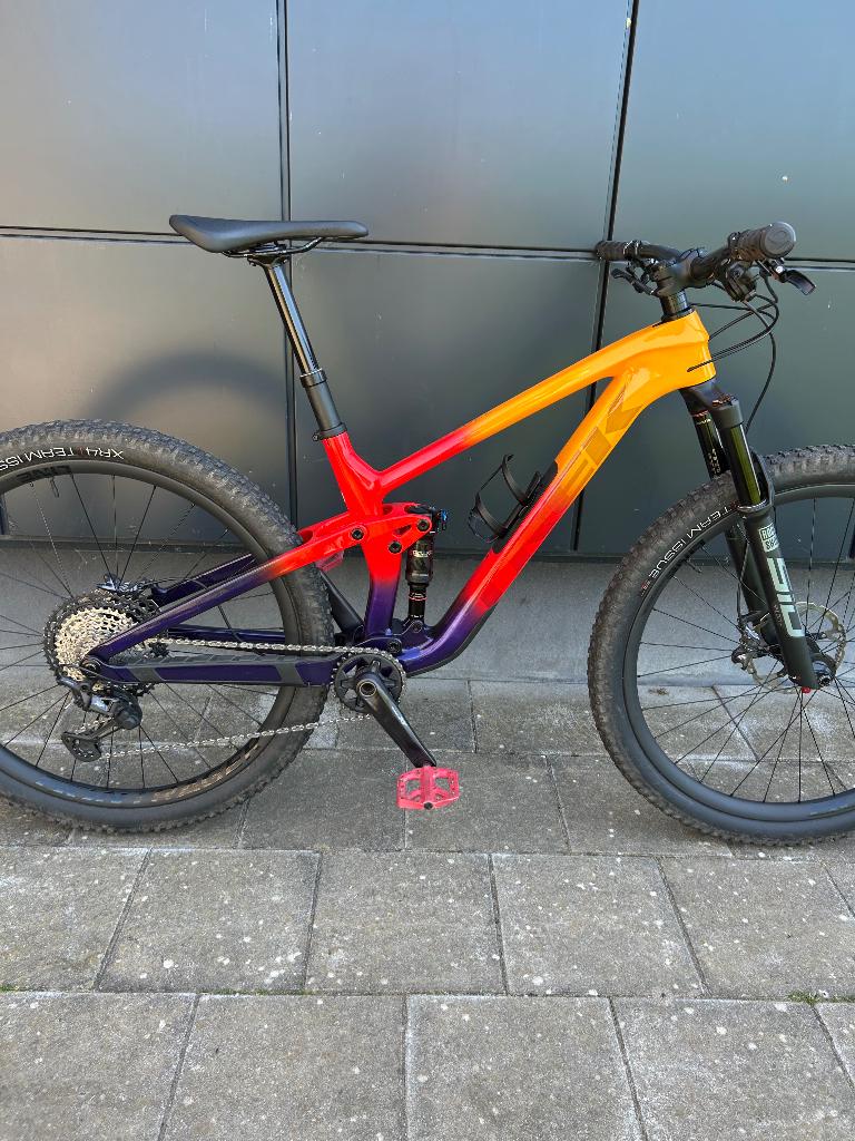 Trek Top Fuel 9.8 Carbon, Fully, Zo goed als nieuw, Schijfrem, Trek