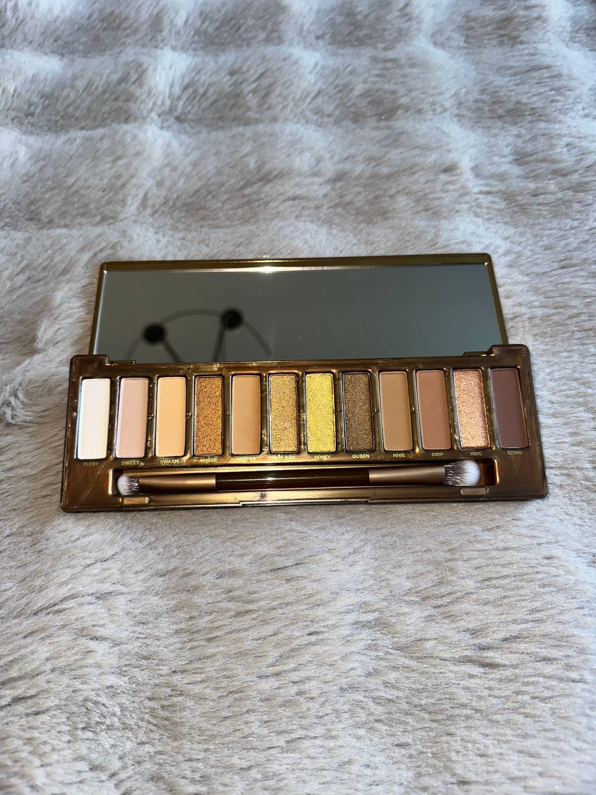 Urban decay naked honey palette, Ophalen of Verzenden, Zo goed als nieuw, Zilver, Ogen