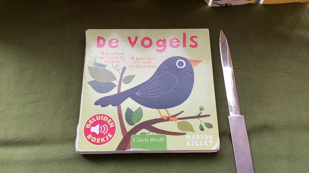 Marion Billet - De vogels. Geluidenboekje. 1+, Gelezen, Non-fictie, Ophalen of Verzenden, Marion Billet
