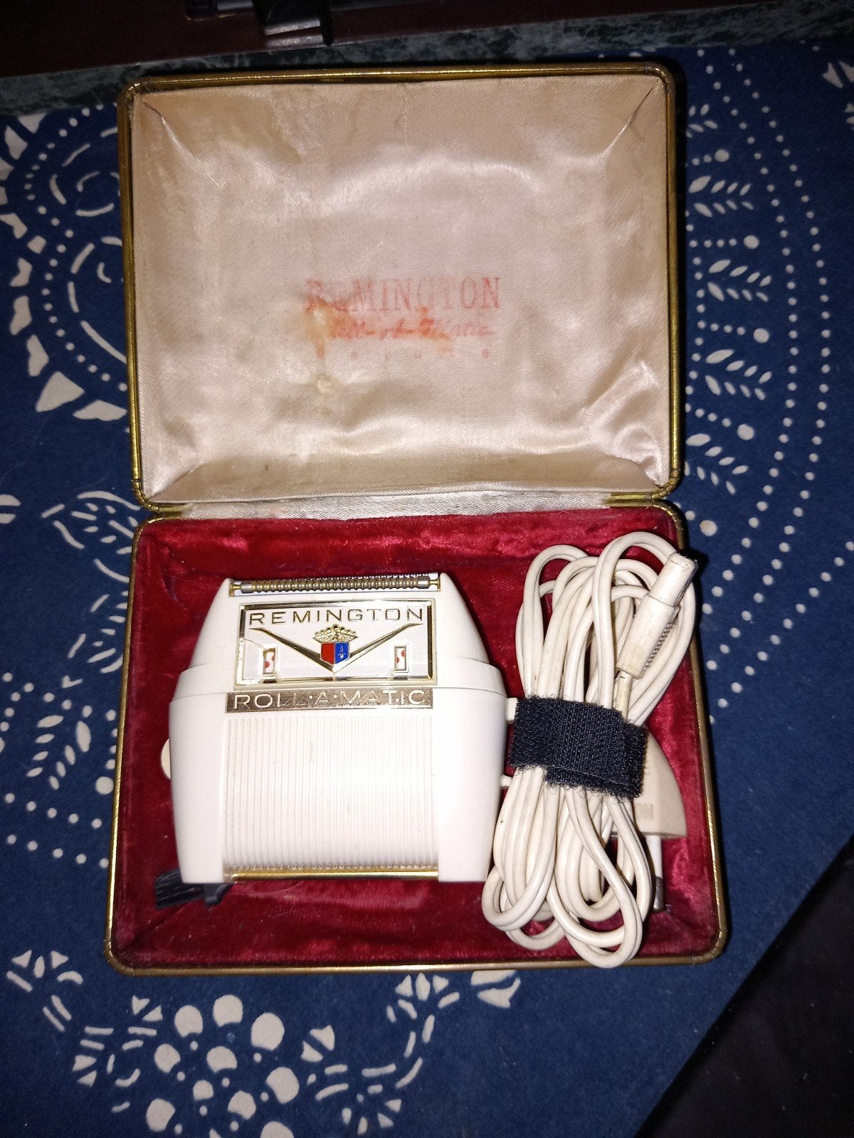 Vintage Remington Roll-A-Matic Scheerapparaat in Doos, Ophalen, Gebruikt, Scheren en Epileren