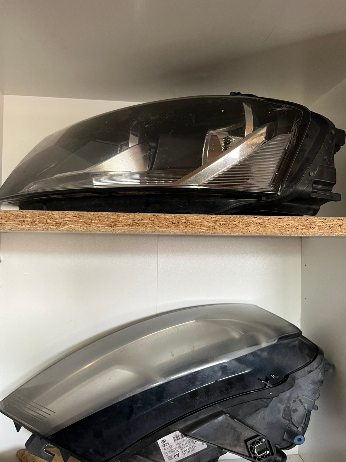 Koplamp, Ophalen, Gebruikt
