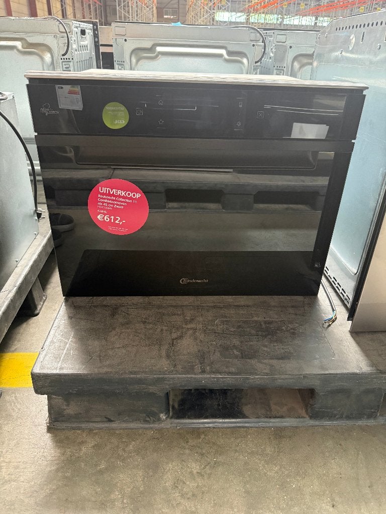 Bauknecht ECSK11F845 Inbouw Combi-Stoomoven - Nieuwstaat, Witgoed en Apparatuur, Ovens, Ophalen, 45 tot 50 cm, Bauknecht, Hete lucht