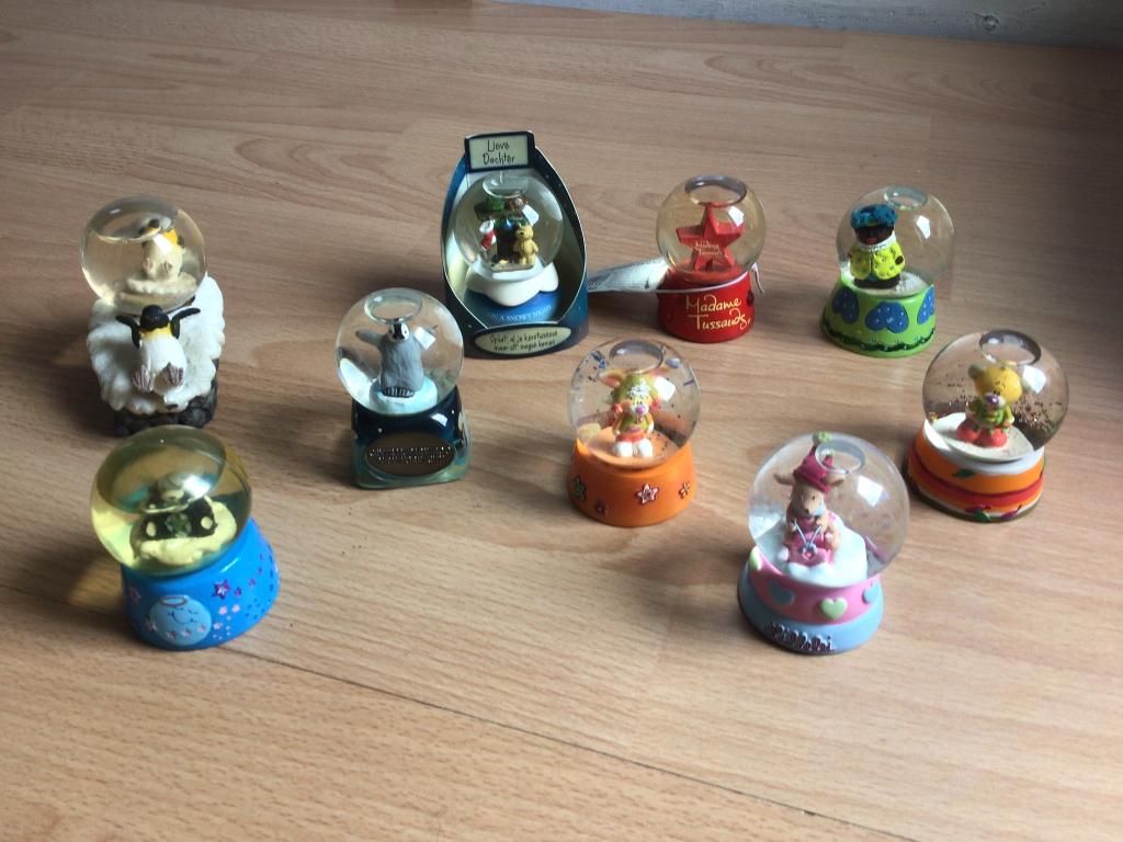 Diverse depeche sneeuwbollen, Ophalen, Gebruikt, Overige typen