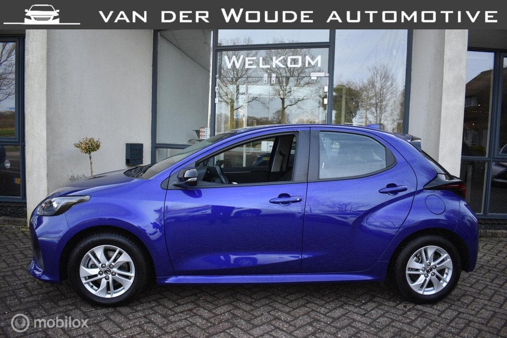 Mazda 2 Hybrid 1.5 Centre-line AUT. 2024|Camera|Carplay, Euro 6, Blauw, 49 €/maand, Bedrijf