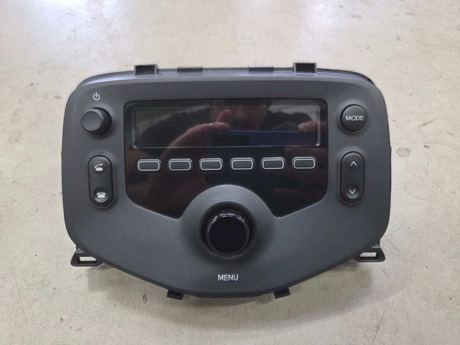 Toyota Aygo/Peugeot 108/Citroën C1 Radio te koop!, Auto diversen, Autoradio's, Ophalen of Verzenden, Gebruikt