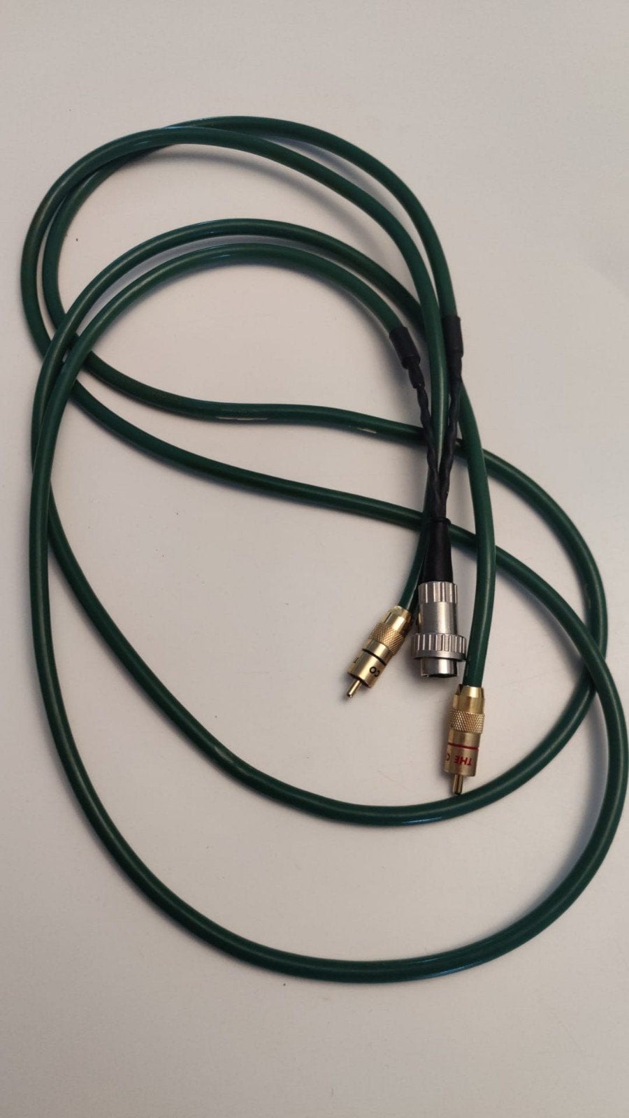 The Chord Company Cobra 3 - RCA-5 Pin DIN, Ophalen, Zo goed als nieuw, Minder dan 2 meter, Interlink-kabel