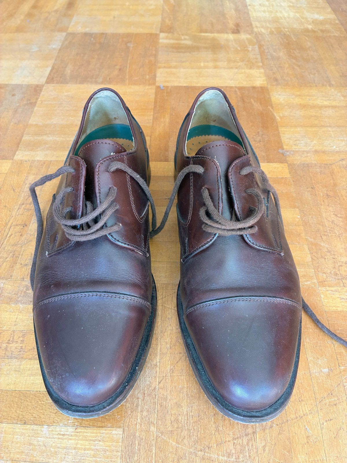 Bellona Heren Veterschoenen - Bruin Leer, Maat 42, Ophalen of Verzenden, Gedragen, Bruin, Veterschoenen