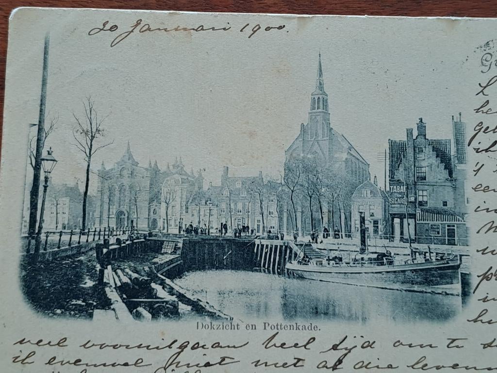 Vlissingen,  1900, Pottenkade, Ophalen of Verzenden, Voor 1920, Zeeland