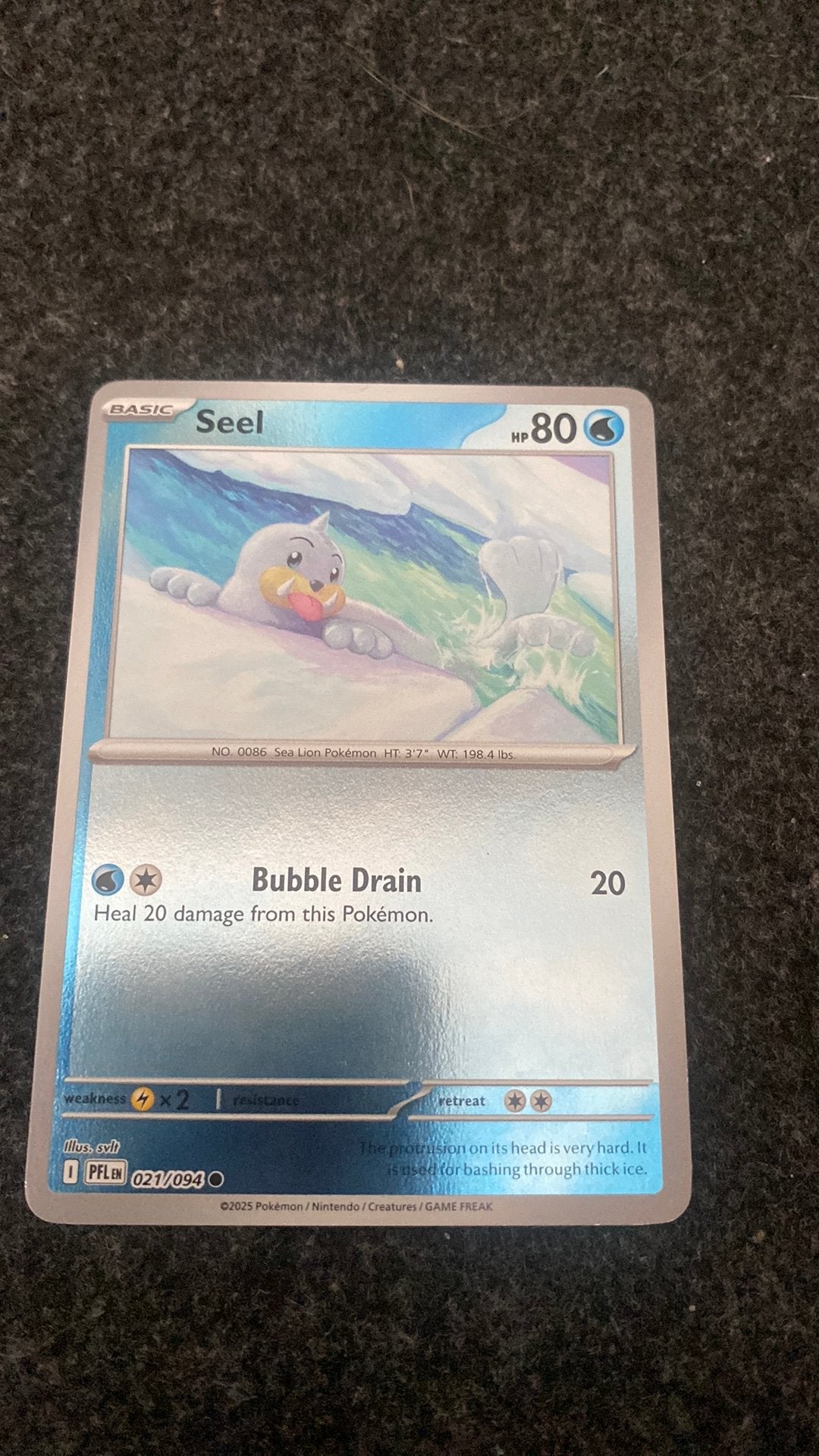 Phantasmal flames Seel reverse holo - 021/094, Ophalen of Verzenden, Zo goed als nieuw