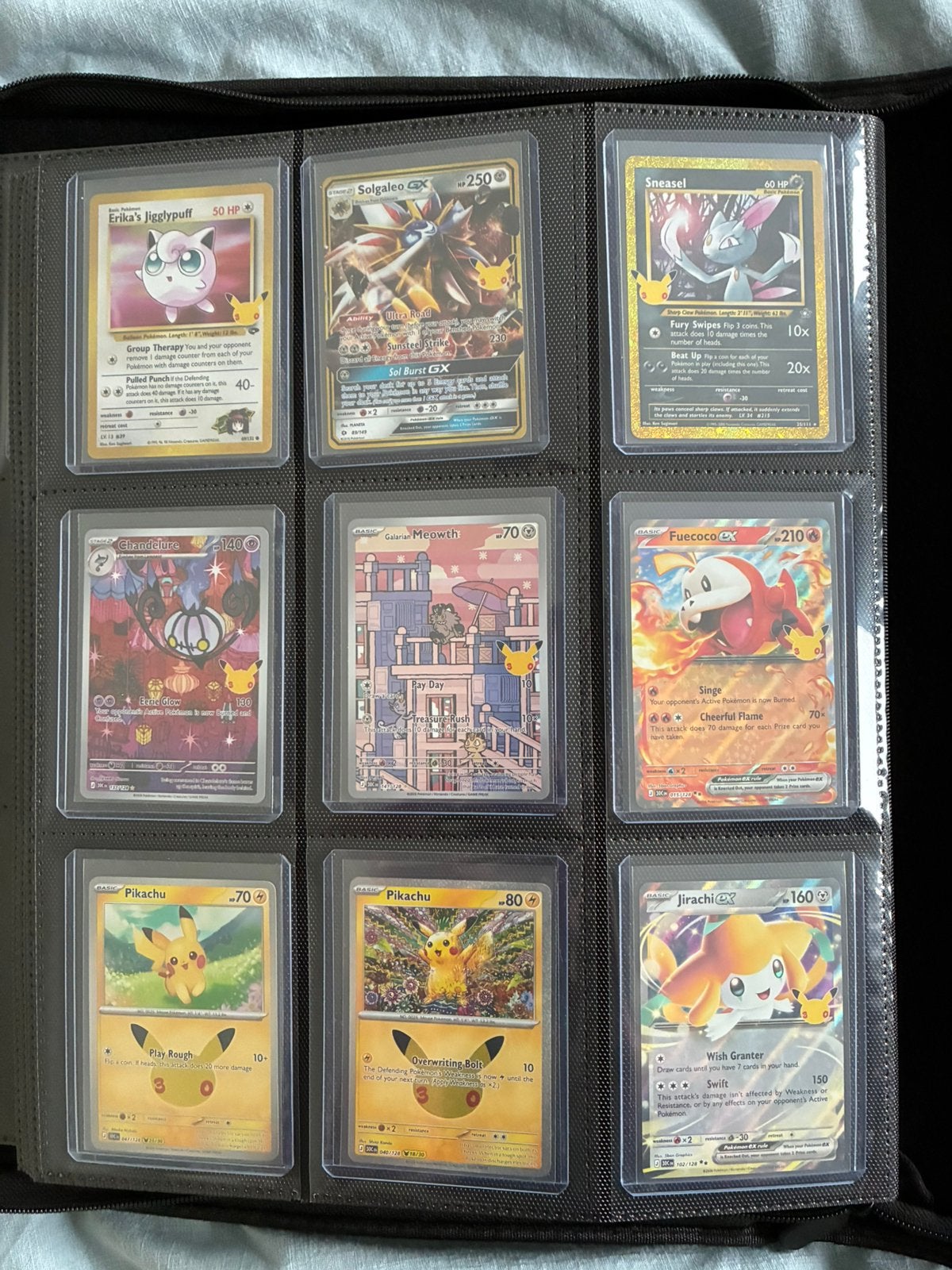 Pokemon kaarten 30th, Ophalen of Verzenden, Zo goed als nieuw, Meerdere kaarten