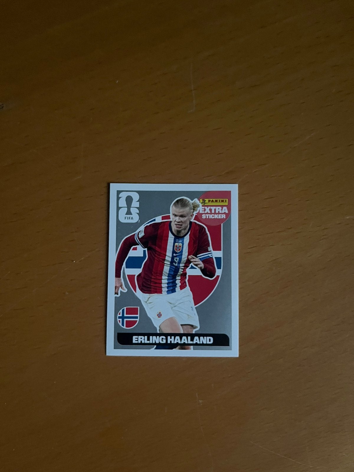 Erling Haaland Zilver Panini World cup 2026, Ophalen of Verzenden, Nieuw, Buitenlandse clubs, Poster, Plaatje of Sticker