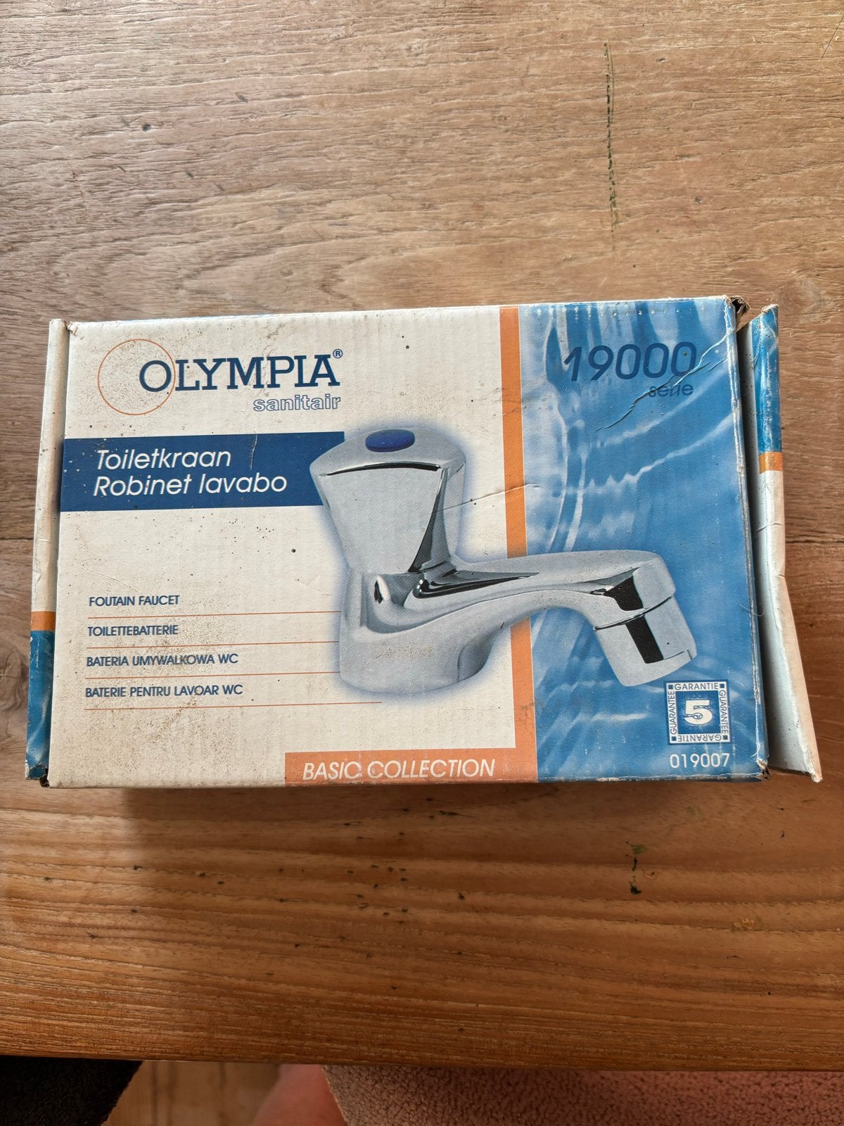 Olympia Sanitair Toiletkraan - Nieuw in doos, Ophalen, Nieuw, Chroom, Kraan