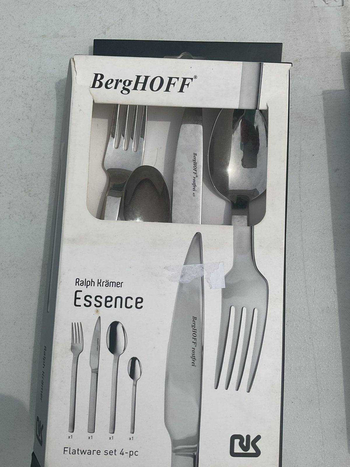 Berghof Essence nieuw bestek 2 dozen, Ophalen, Nieuw, Rvs of Chroom