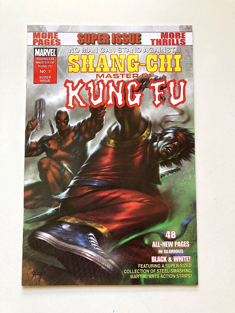 Shang-Chi Master of Kung Fu Black and White (Marvel 2009), Boeken, Eén comic, Ophalen, Nieuw, Amerika