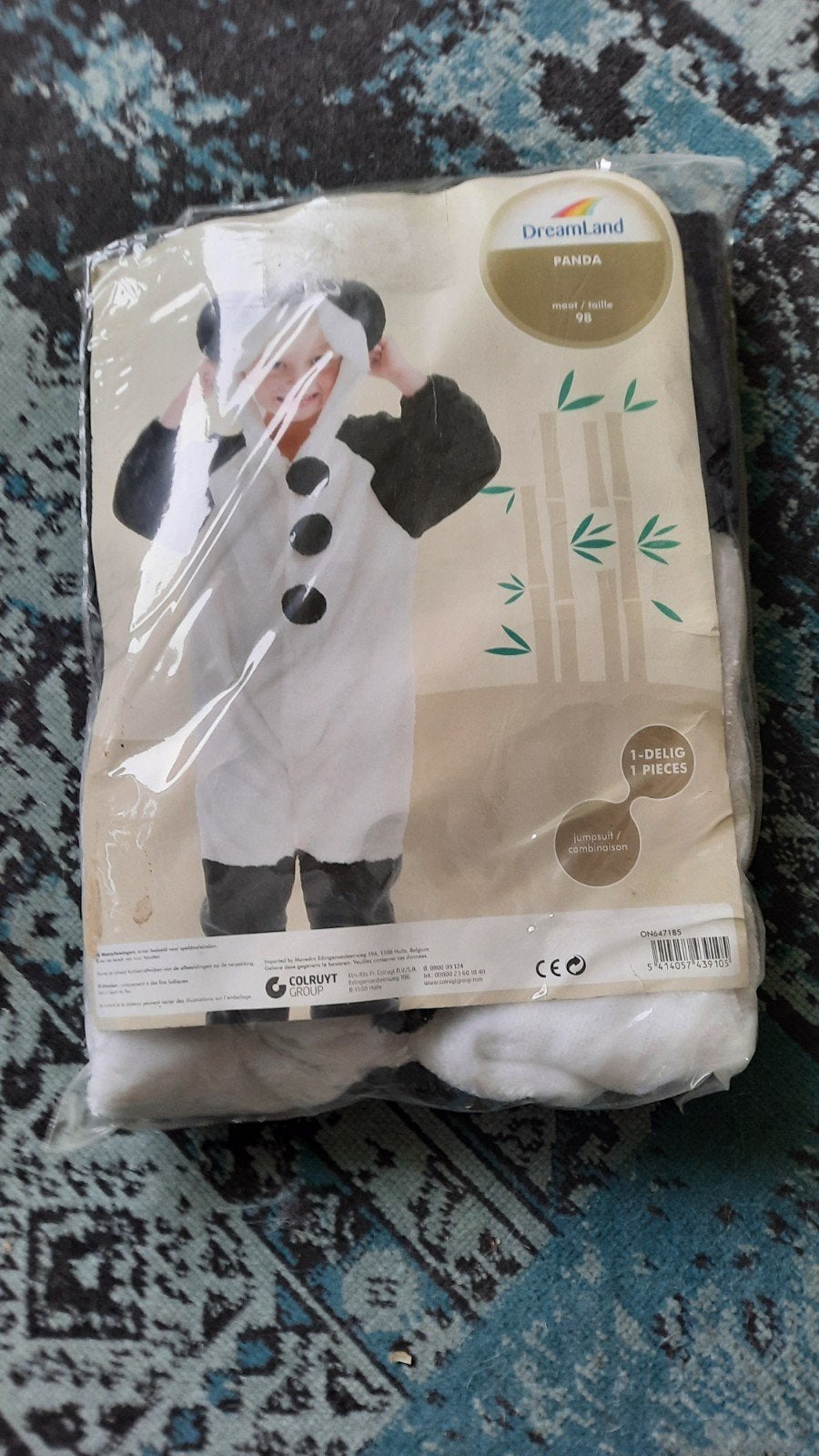Panda kostuum maat 98, Ophalen of Verzenden, Nieuw, 104 of kleiner, Jongen of Meisje