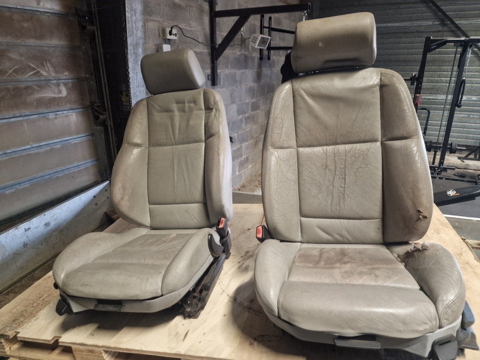 Grijze schaal stoelen BMW E36 coupé 1992, Ophalen, Gebruikt, BMW