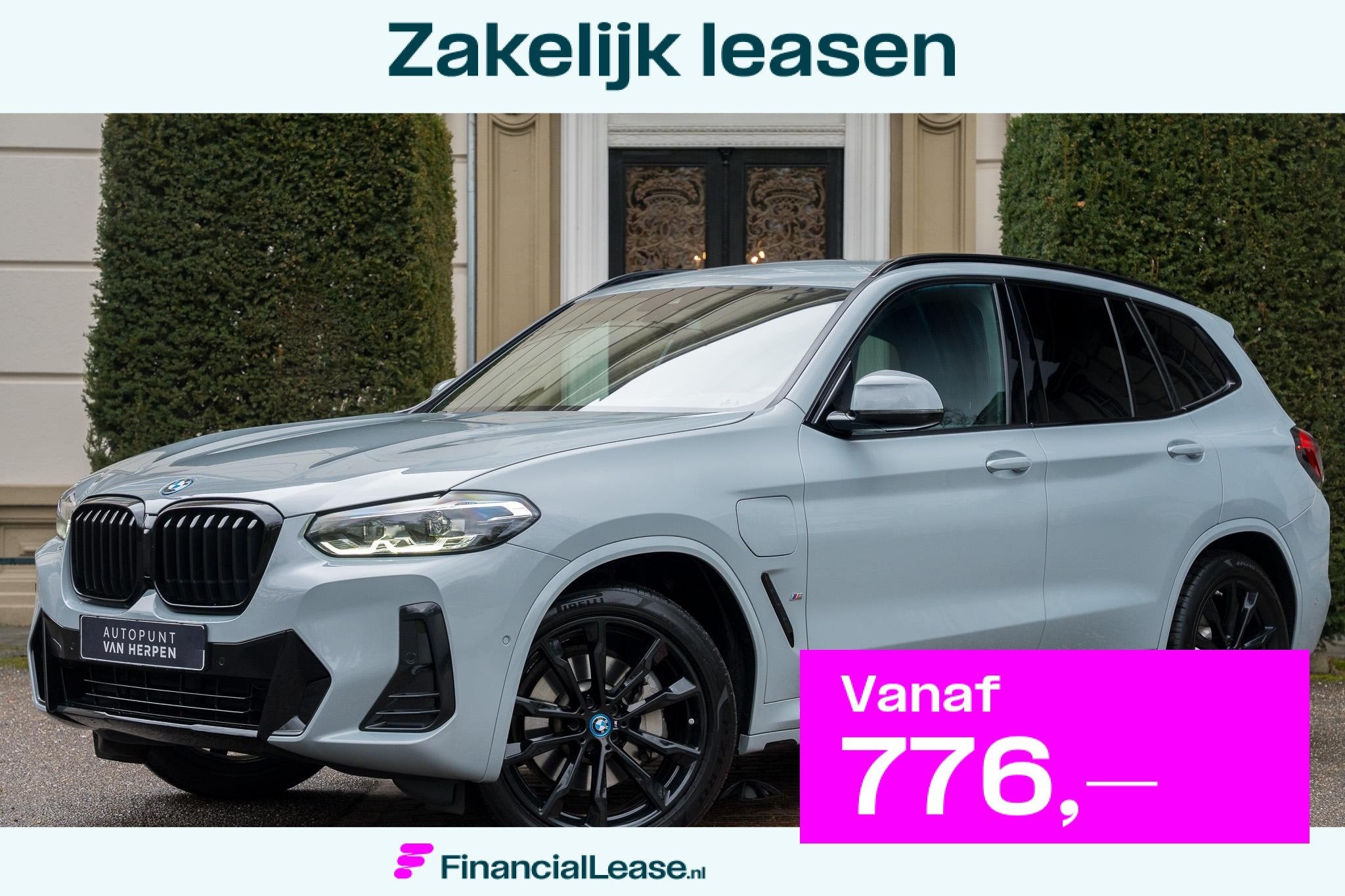 BMW X3 xDrive30e High Executive M-SPORT | KEYLESS | CAMERA |, Stof, Gebruikt, 4 cilinders, 2000 kg