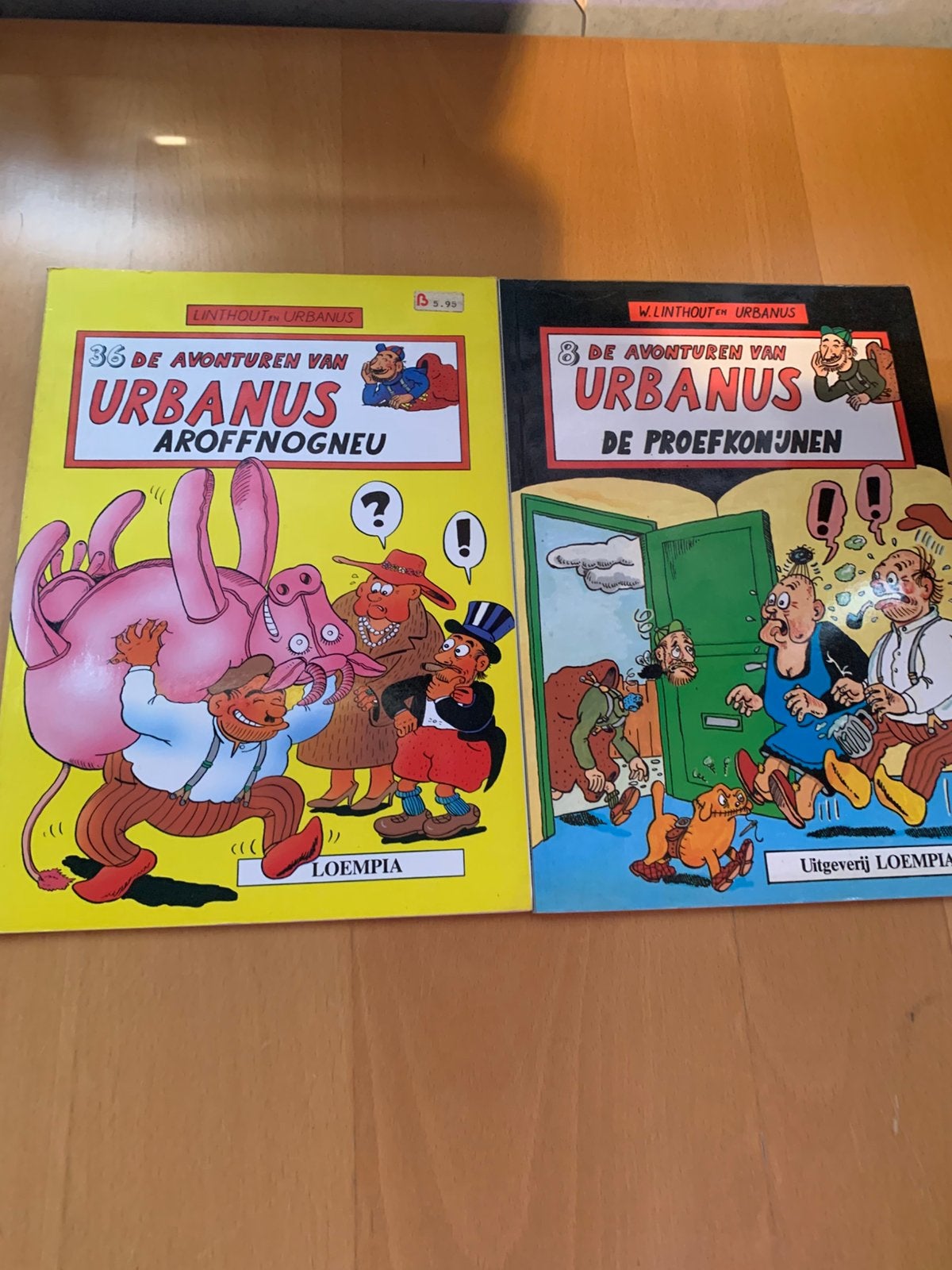 Urbanus 2 albums, Meerdere stripboeken, Ophalen of Verzenden, Gelezen