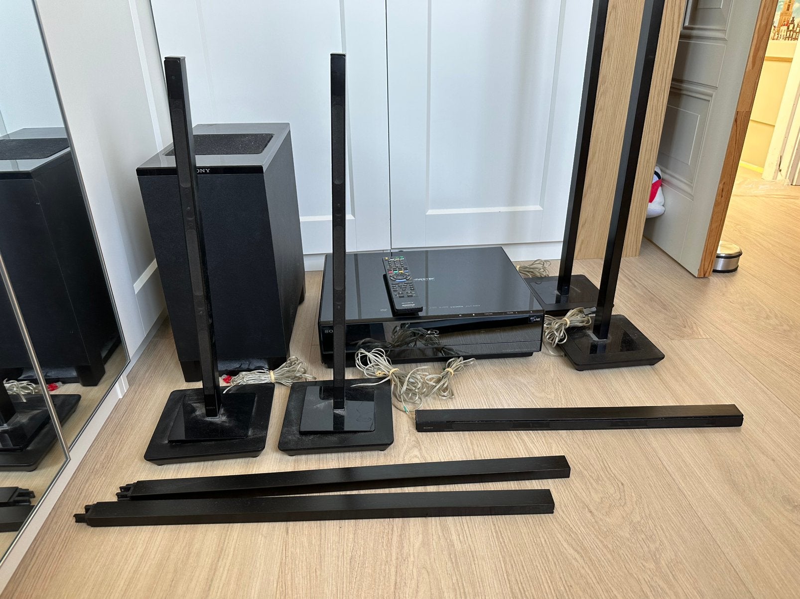Sony 5.1 Home Cinema Set Blu-ray, Ophalen, Blu-ray-speler, 70 watt of meer, Zo goed als nieuw